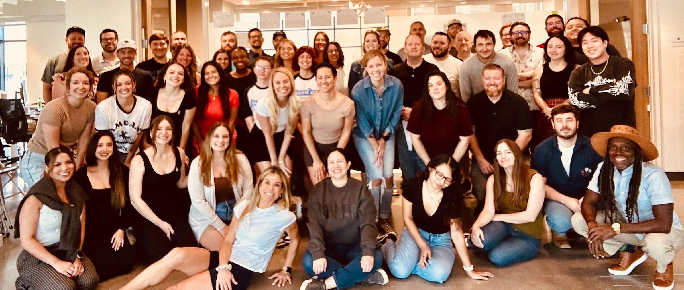 The SamCart team in the Austin office