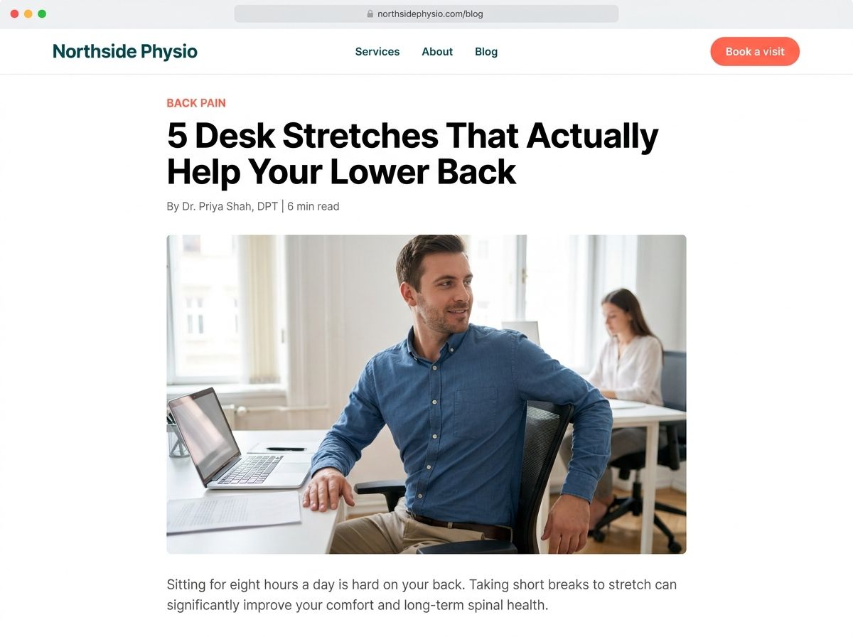 Northside Physio blog post