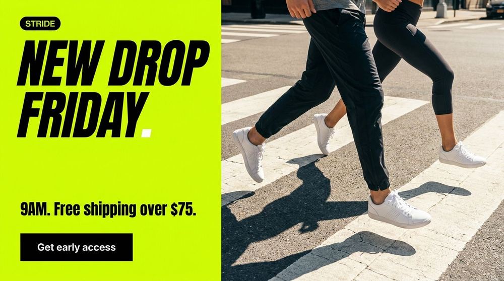 New drop Friday post