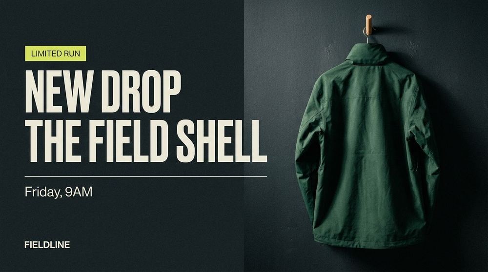 Fieldline new drop graphic