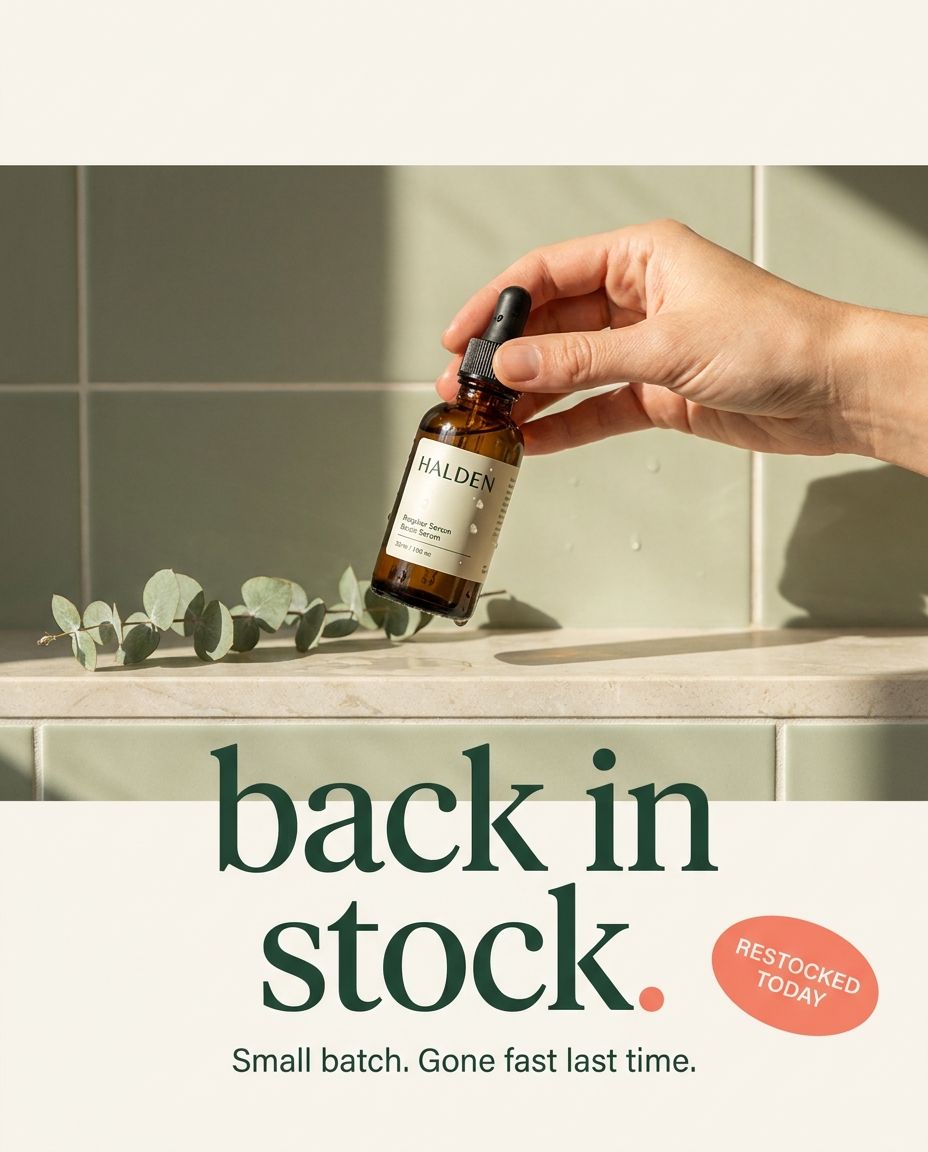 Back in stock story