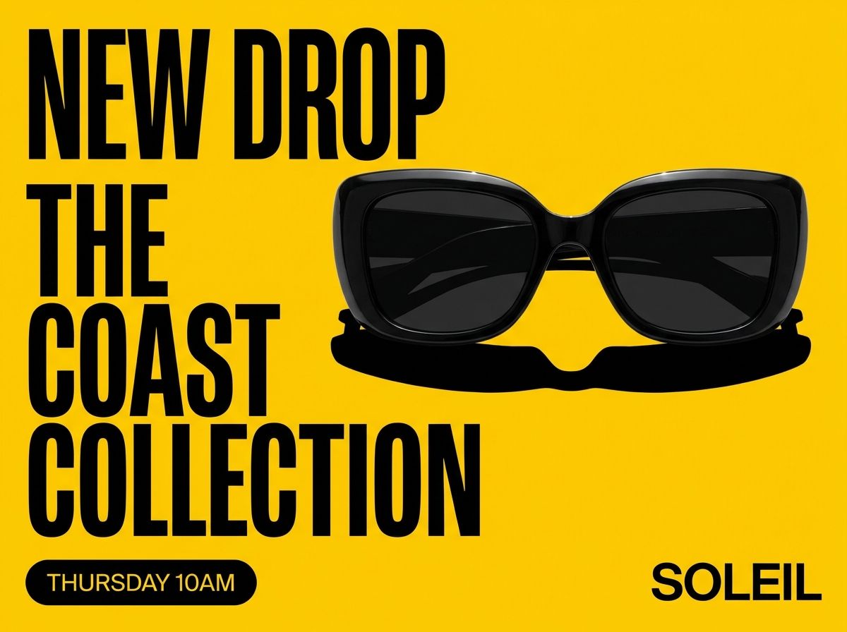 Soleil new drop post