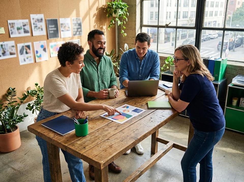 Small agency team