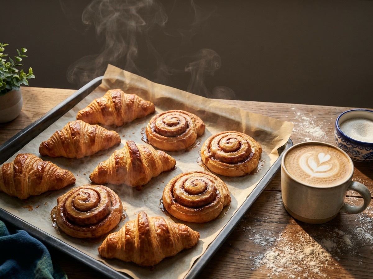 Fresh pastries