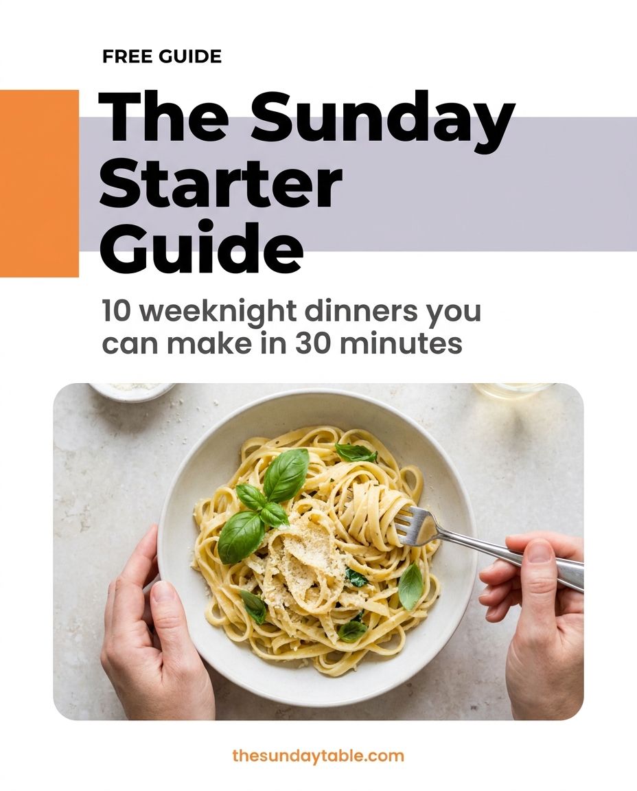 The Sunday Starter Guide cover