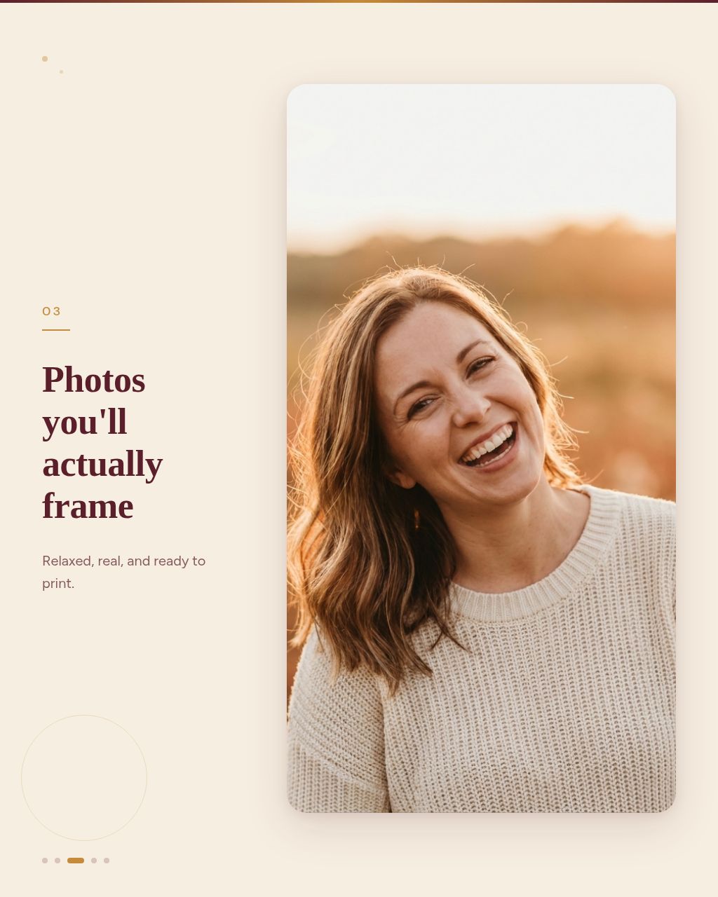 Photos you'll actually frame