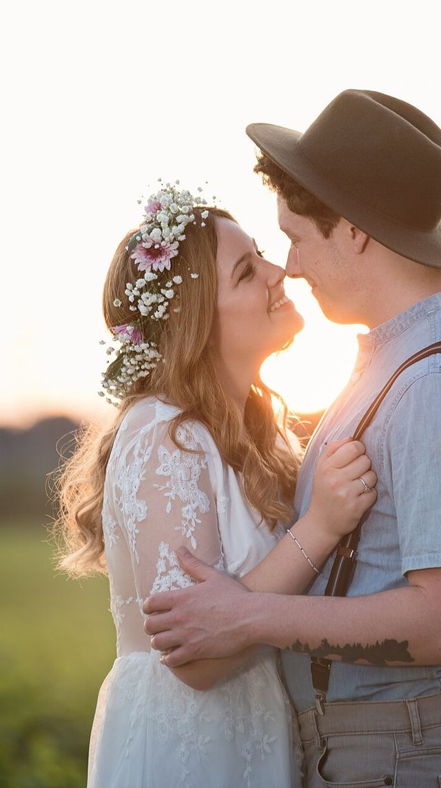 Couple at sunset