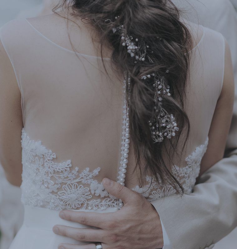 Before: unedited bridal photo